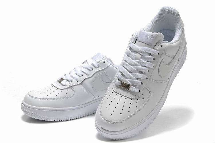 One Femme Homme Pas Cher,Nike Air Force 1 Blanche Femme-Nike ...
